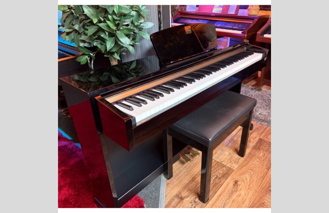 Yamaha CLP320 Polished Ebony Digital Piano, Used - Complete Package (SN:BCQX01021) - Image 4